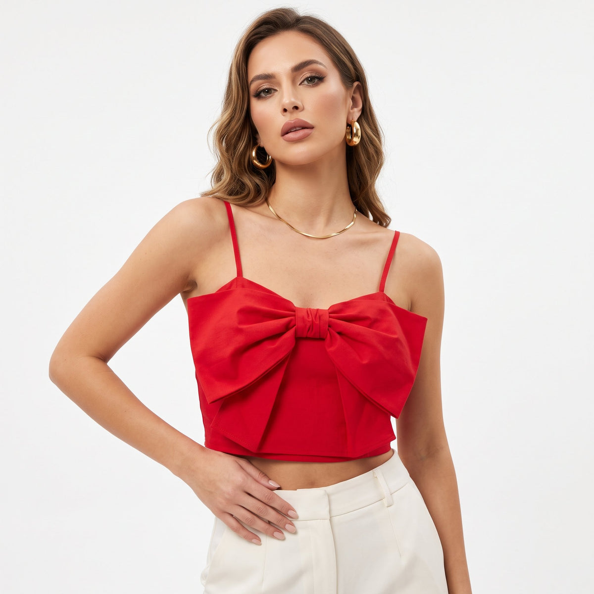 Tank Top Casual Sleeveless Top - Burgundy