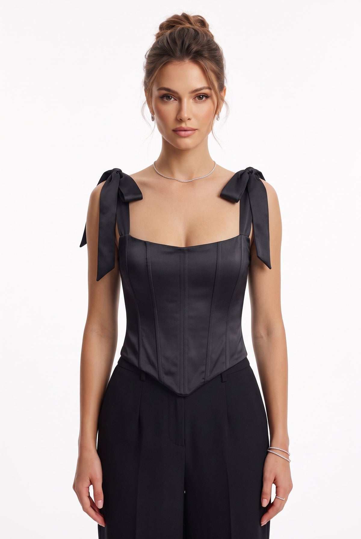 Tank Top Casual Sleeveless Top - Black