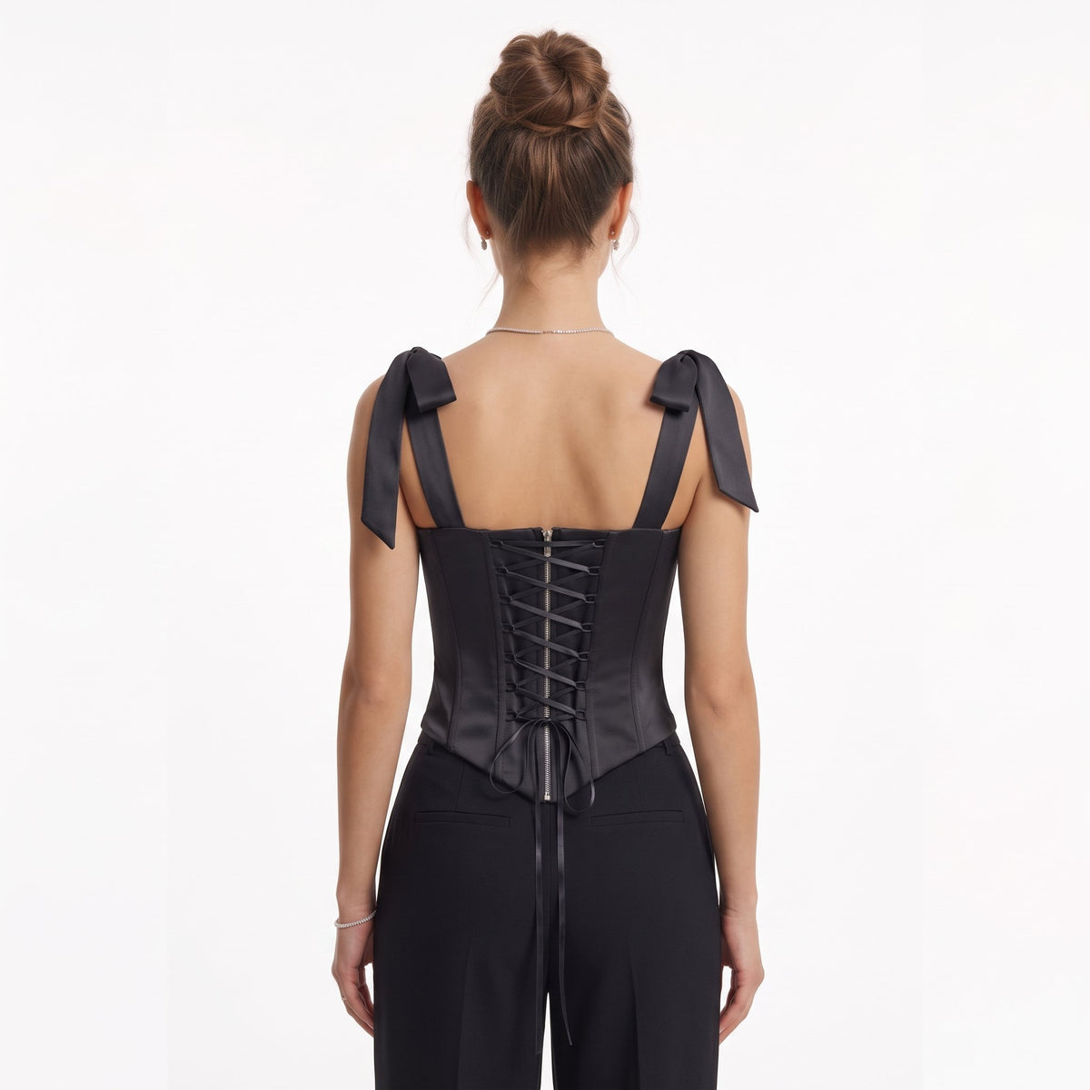 Tank Top Casual Sleeveless Top - Black