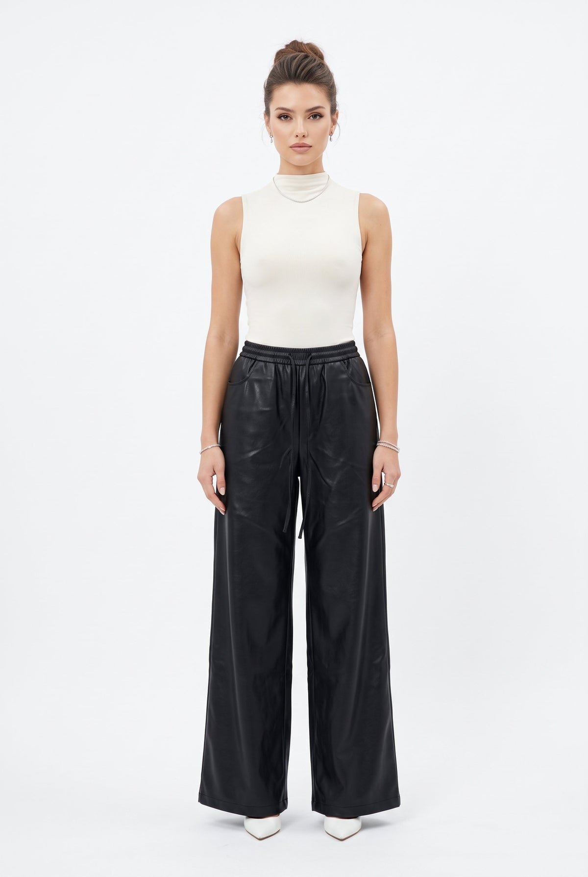 Pants Casual Everyday Bottoms - Black
