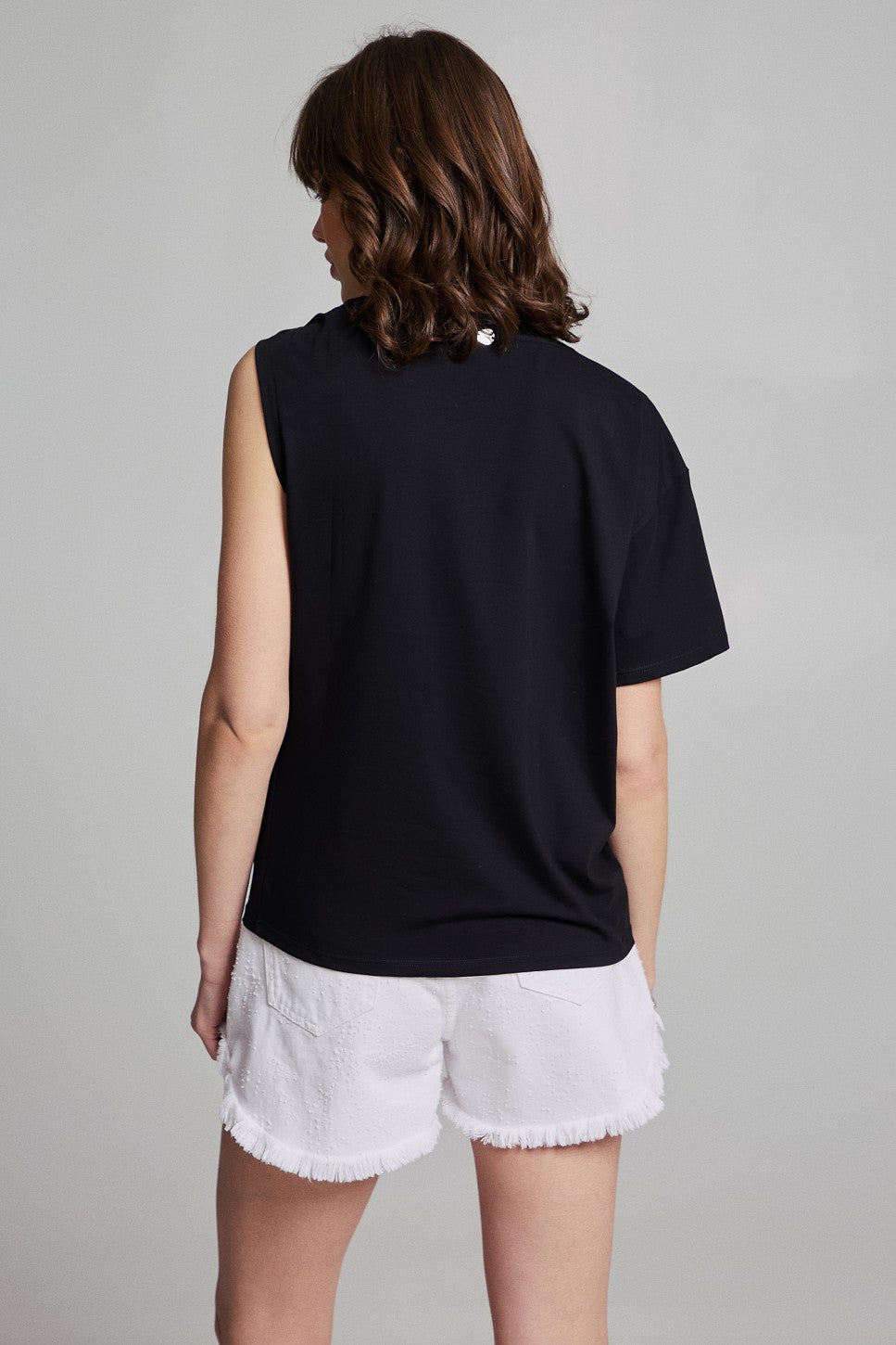BSB T-Shirt With One Shoulder