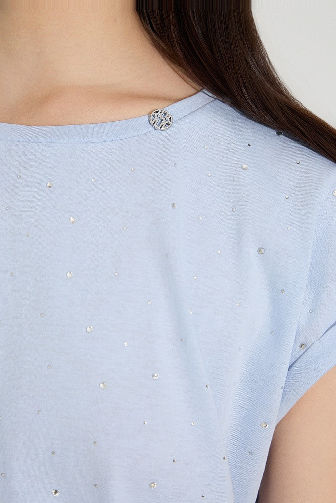 BSB T-shirt with rhinestones