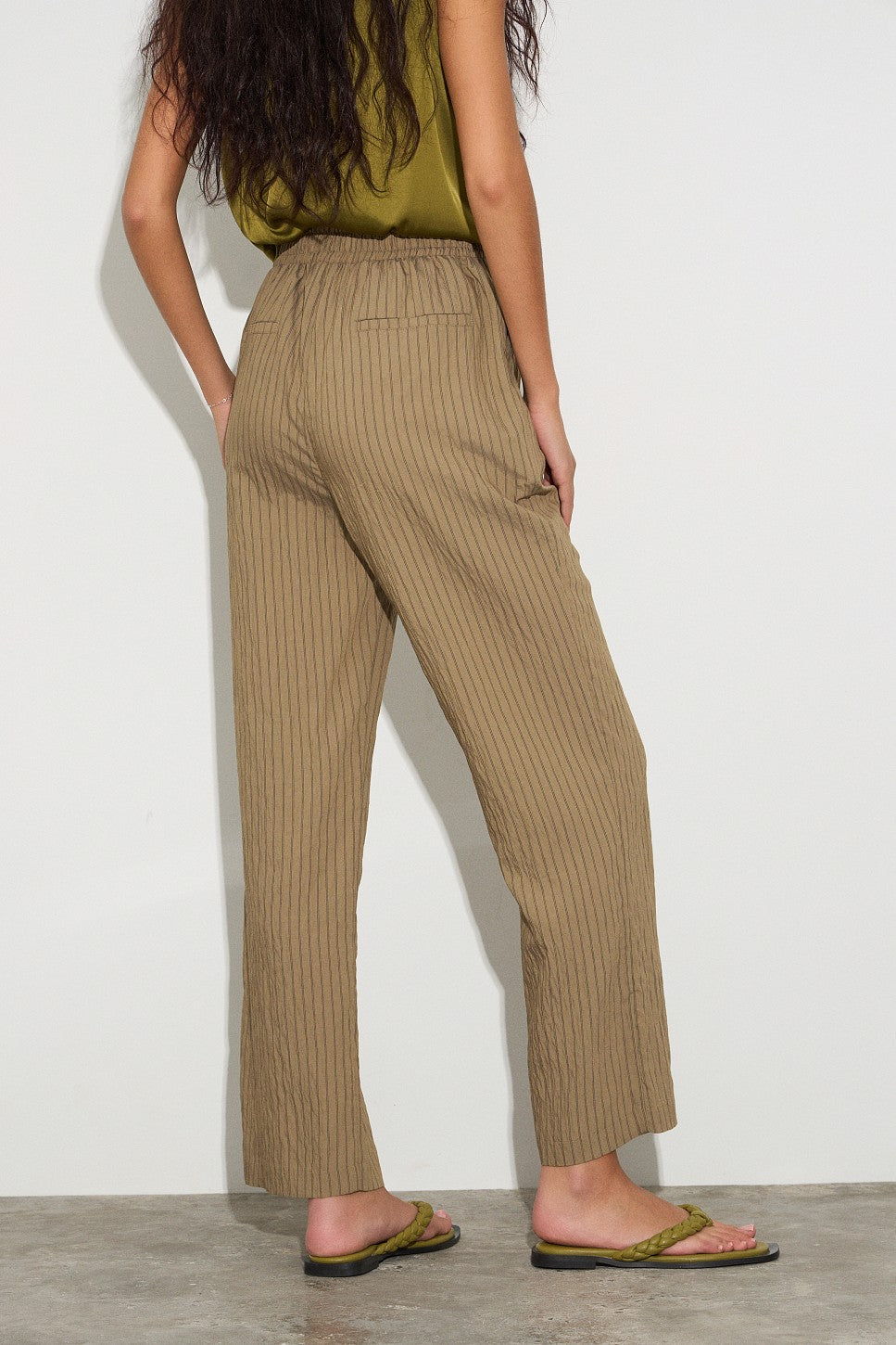 BSB Striped elasticated pants