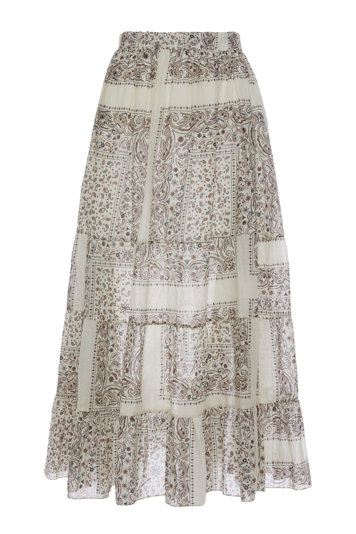 BSB Midi skirt printed