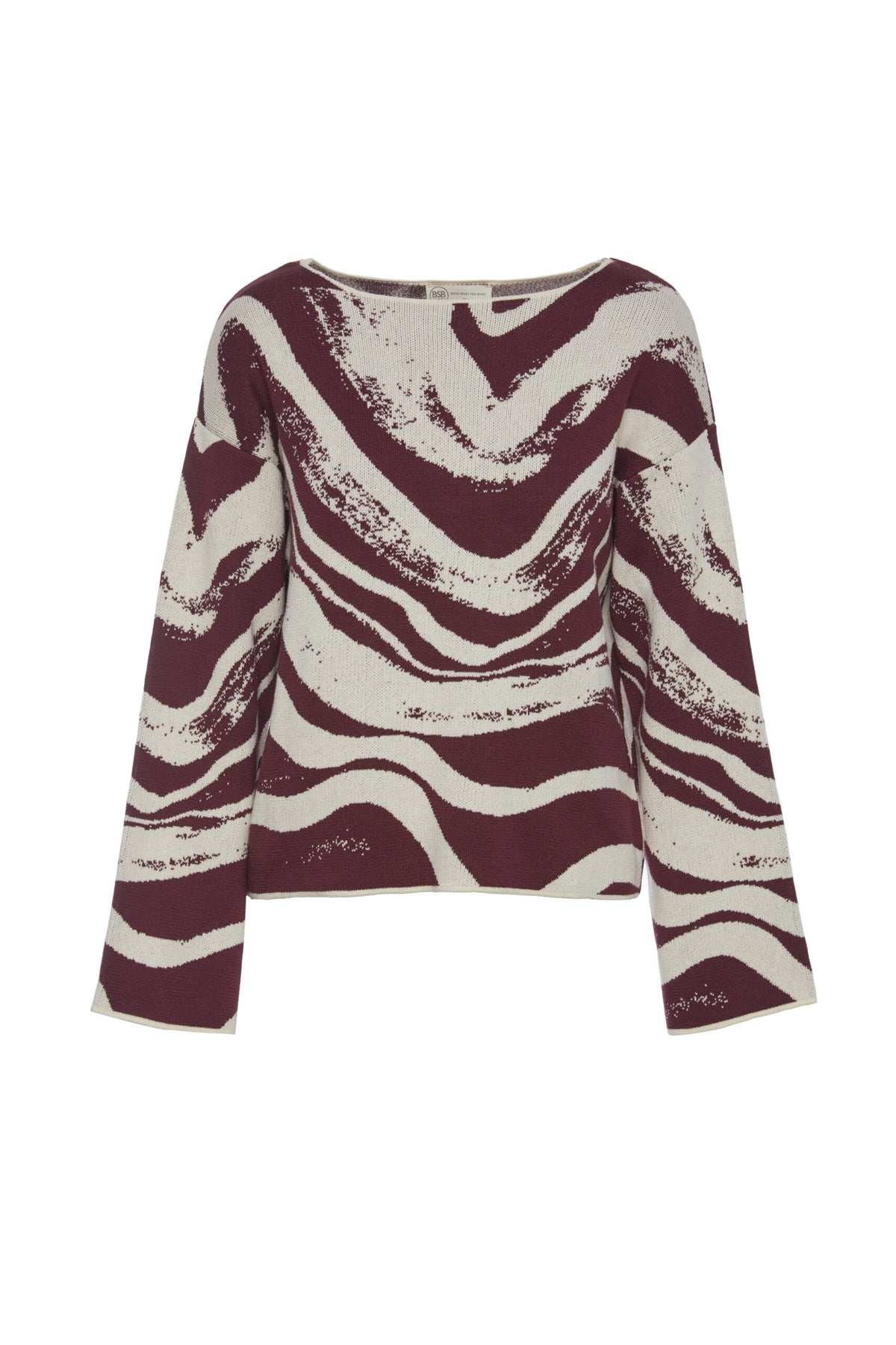 BSB Printed pullover with long sleeves