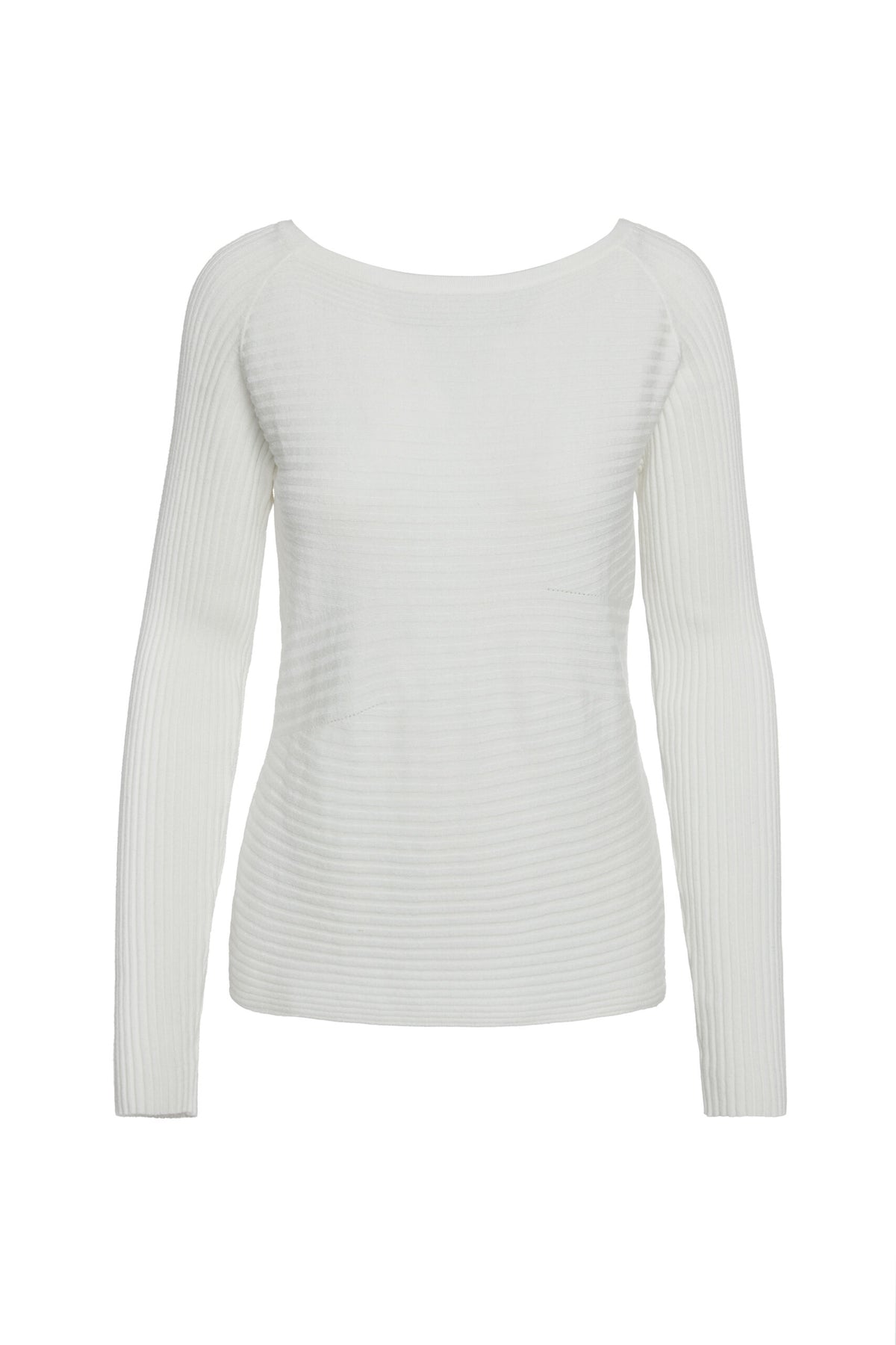 BSB Long sleeves blouse with smile neckline