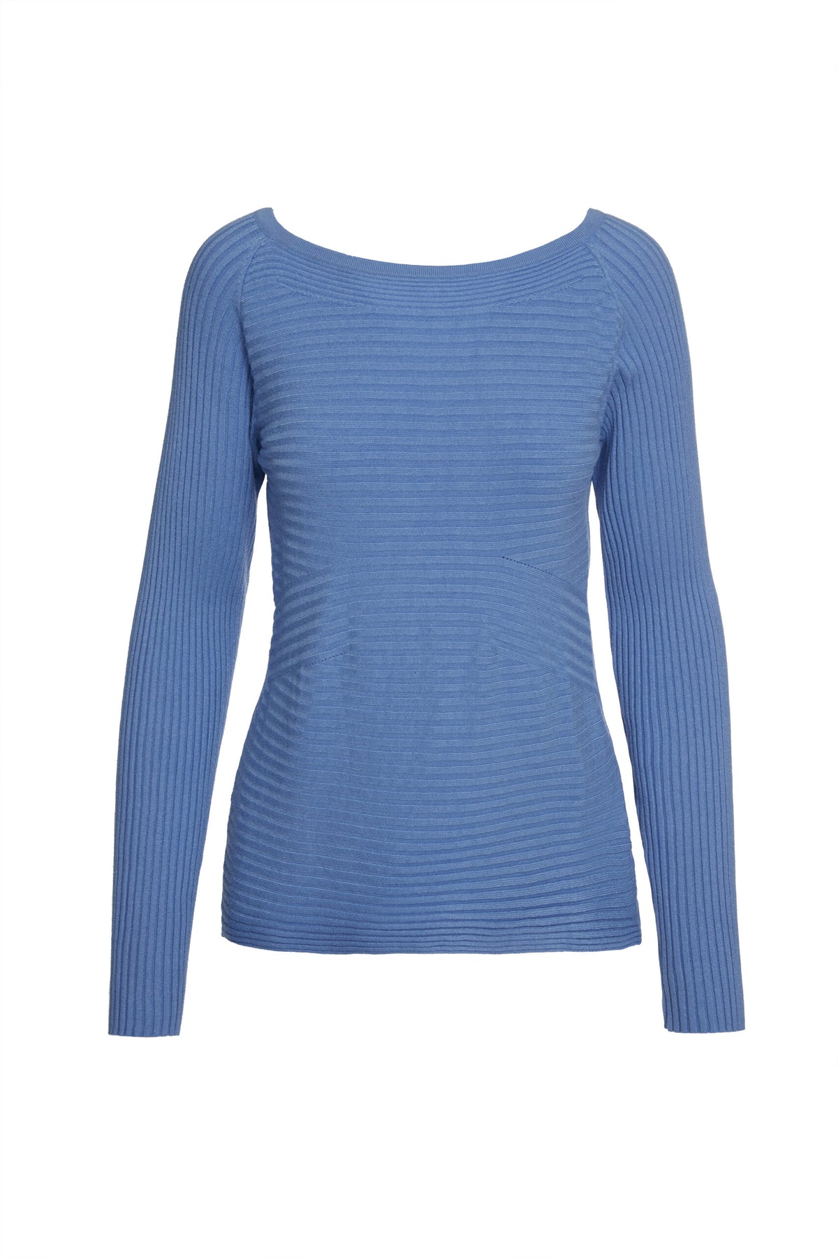 BSB Long sleeves blouse with smile neckline