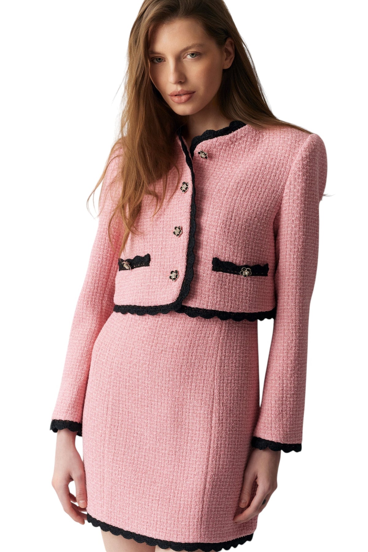 BSB Tweed cropped blazer