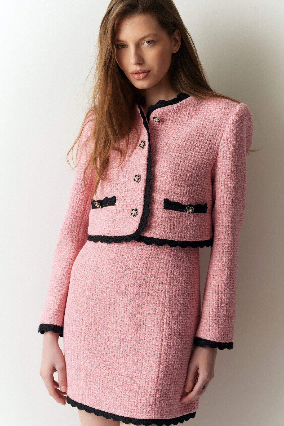 BSB Tweed cropped blazer