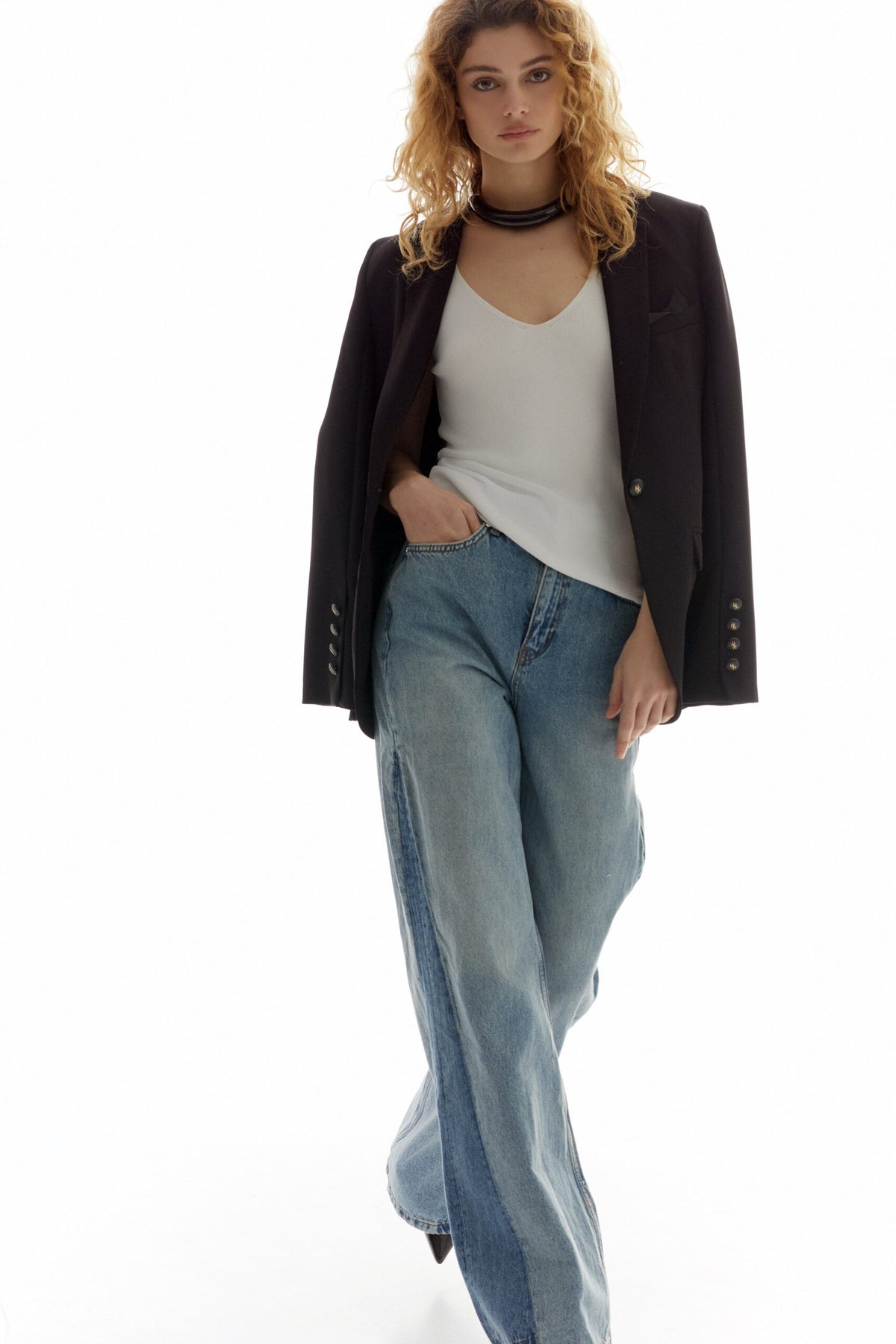 BSB Basic knitted V top