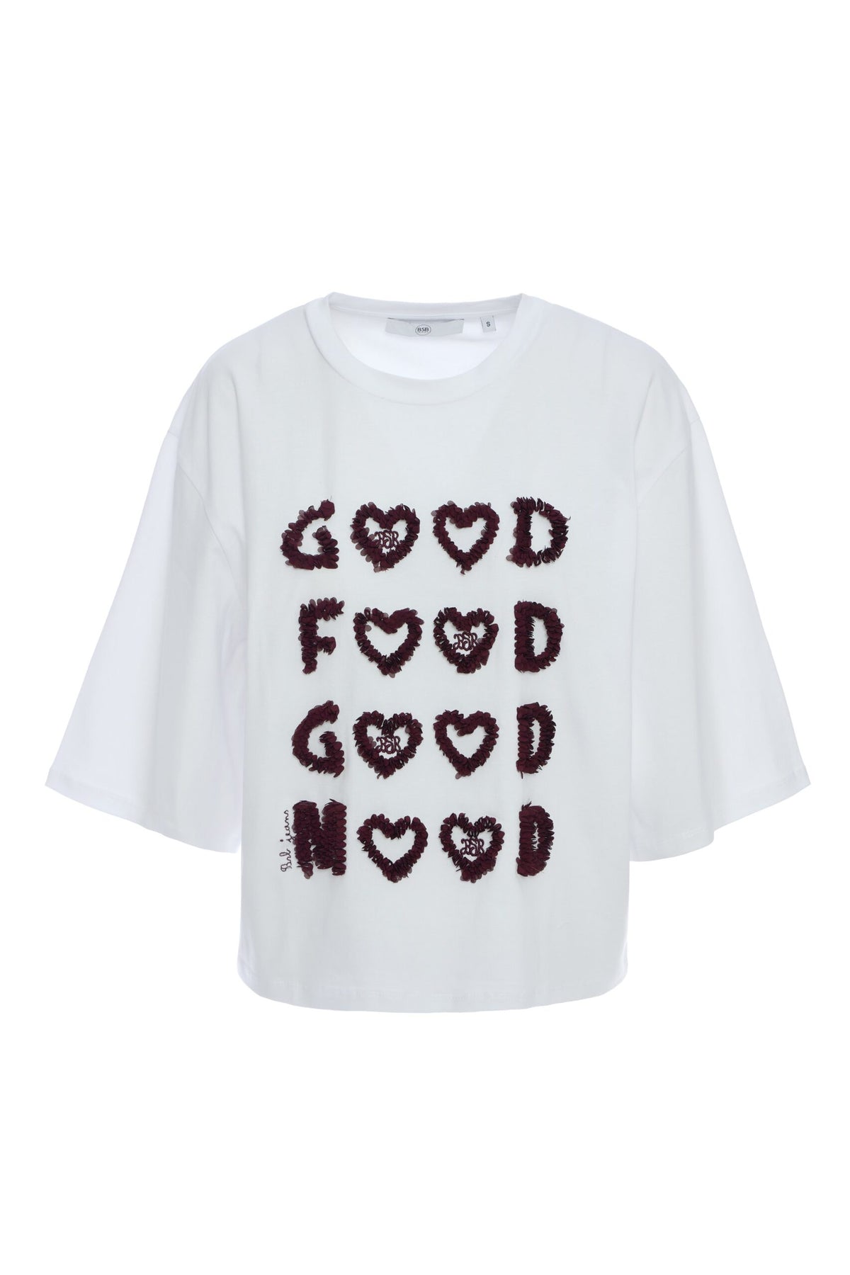 BSB T-shirt with embossed print