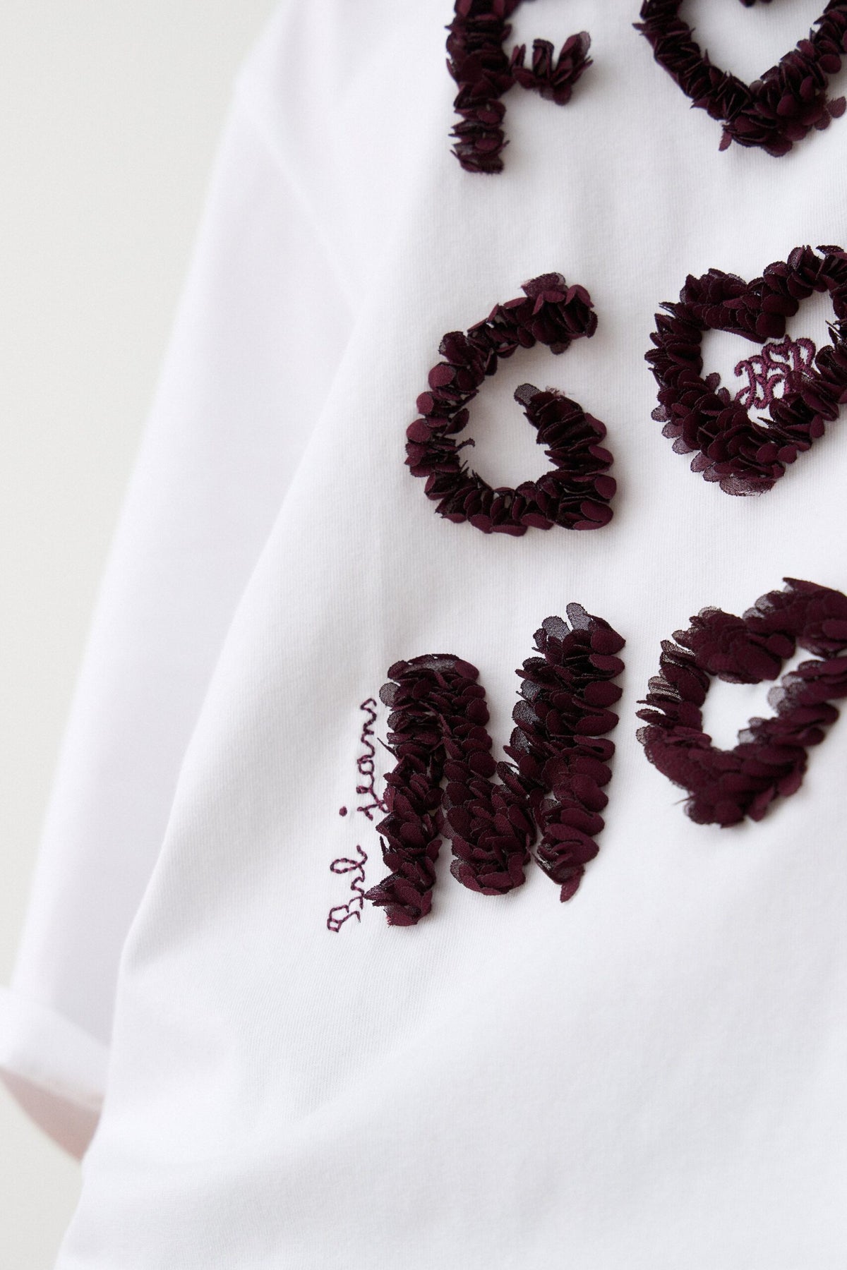 BSB T-shirt with embossed print