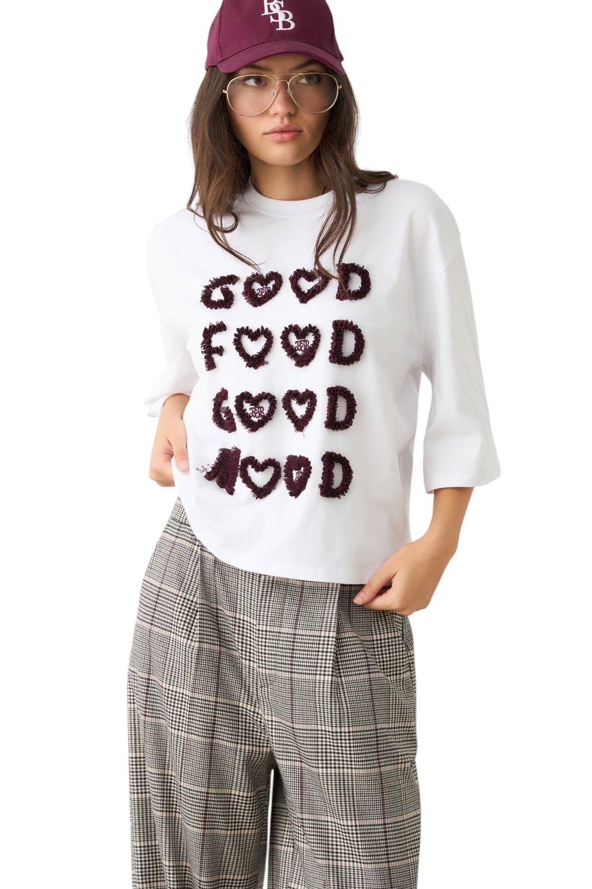 BSB T-shirt with embossed print