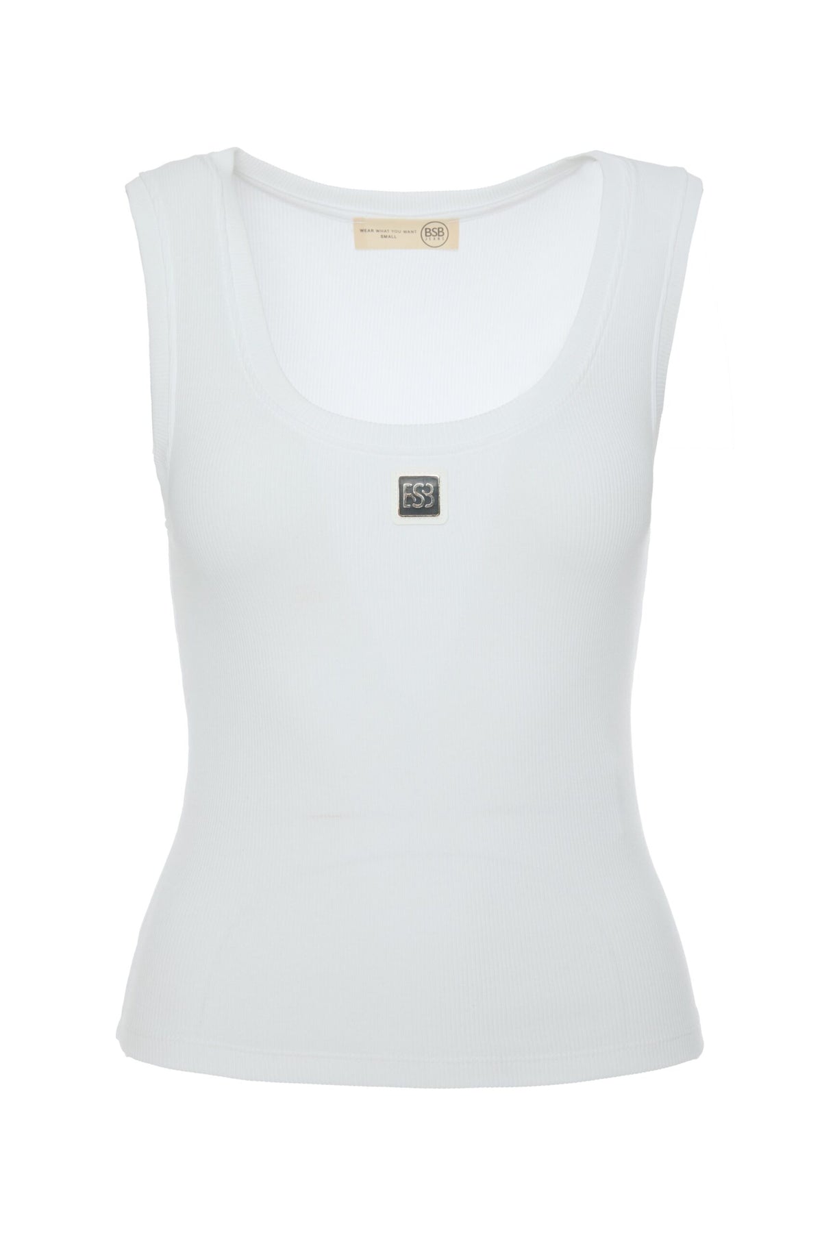 BSB Ribbed top with logo BSB