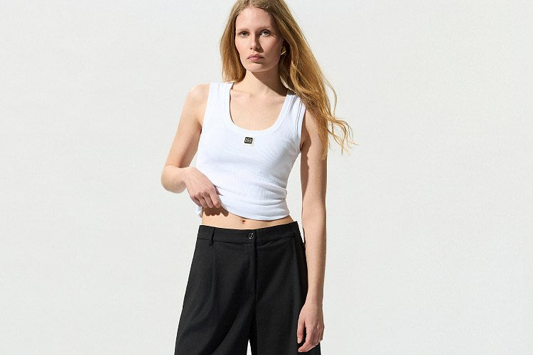 BSB Ribbed top with logo BSB