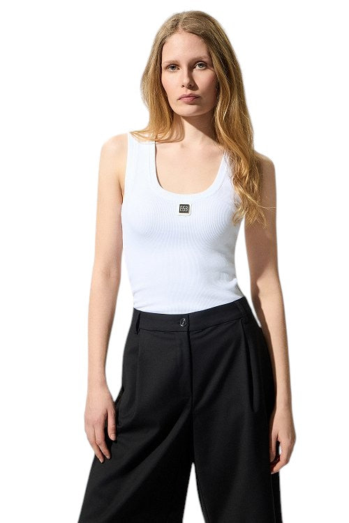 BSB Ribbed top with logo BSB