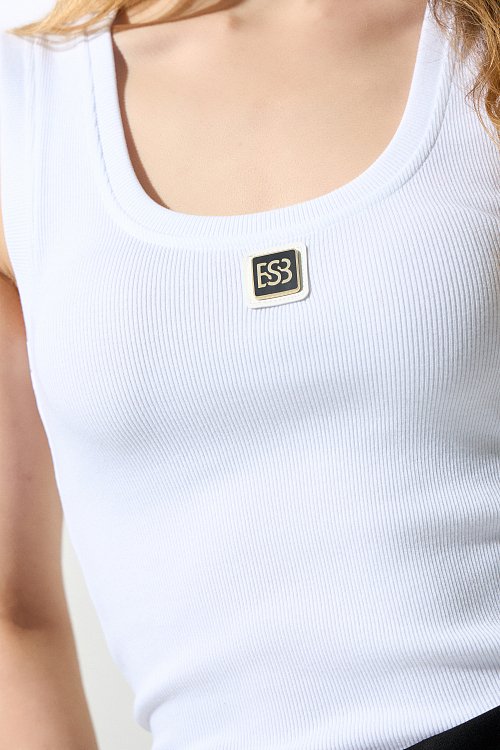 BSB Ribbed top with logo BSB