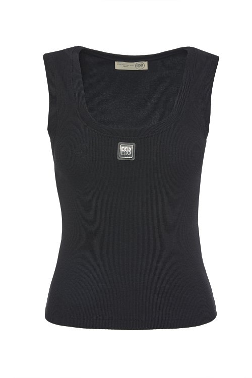 BSB Ribbed top with logo BSB