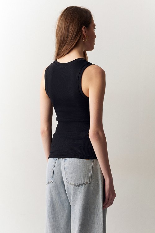 BSB Ribbed top with logo BSB