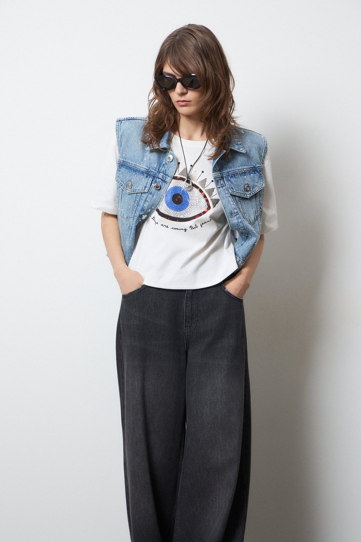 BSB T-shirt with eye print