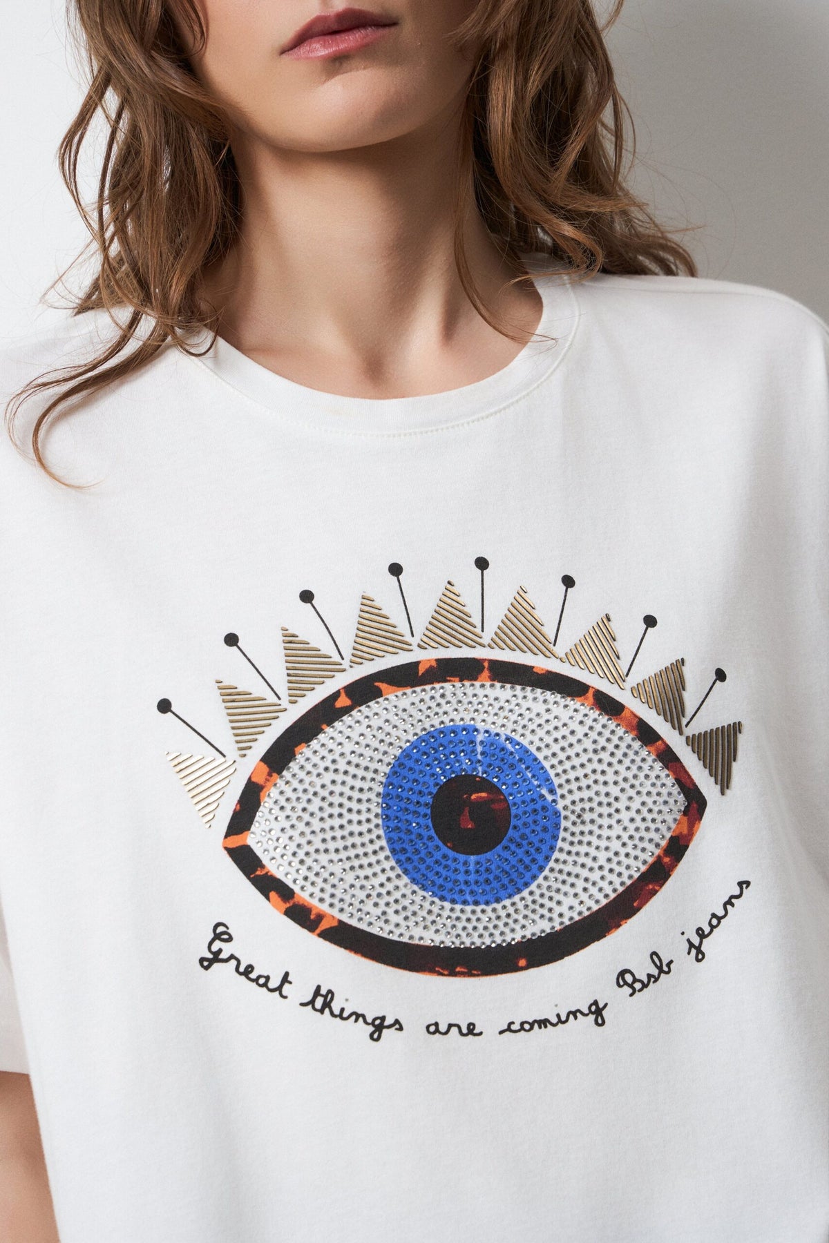 BSB T-shirt with eye print