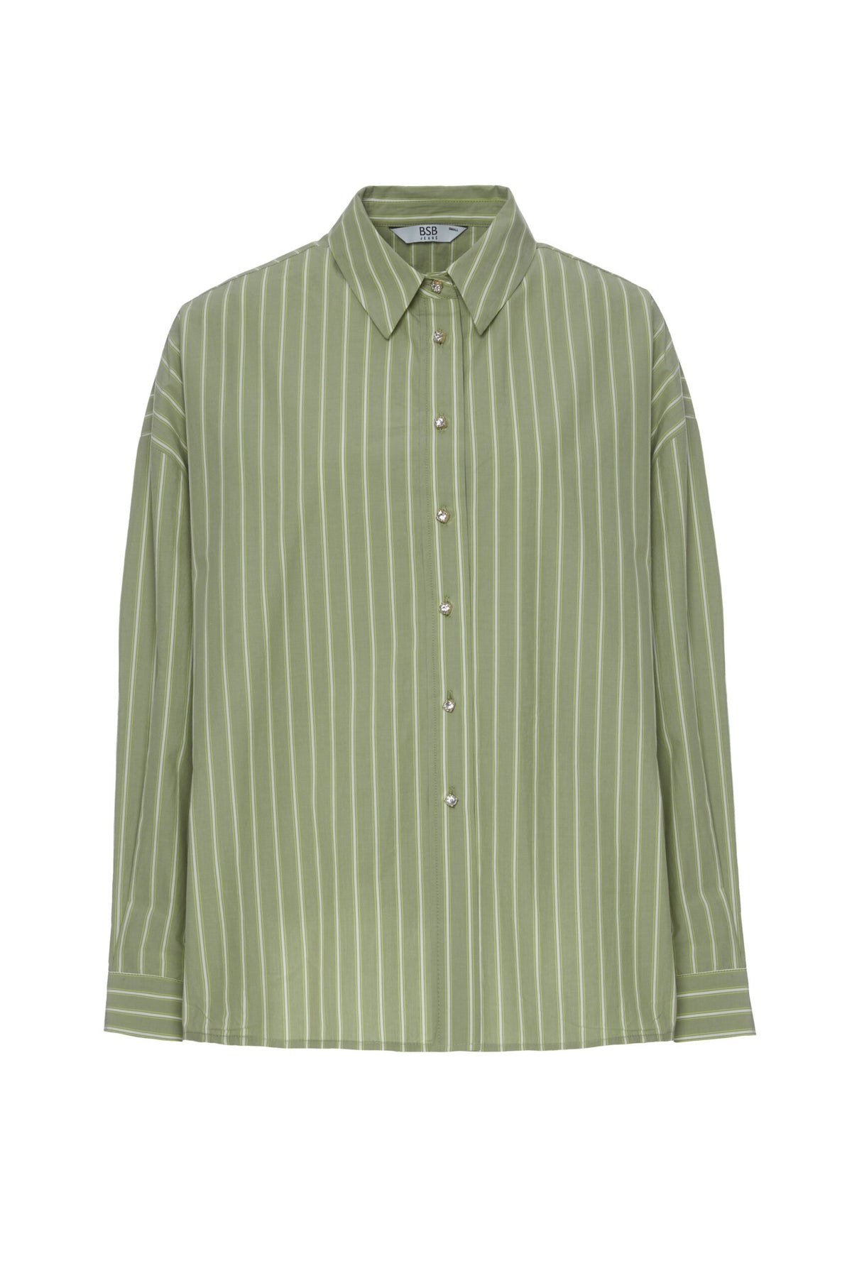 BSB Striped oversized shirt