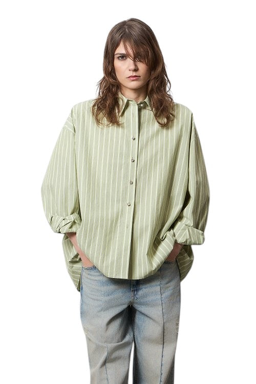 BSB Striped oversized shirt