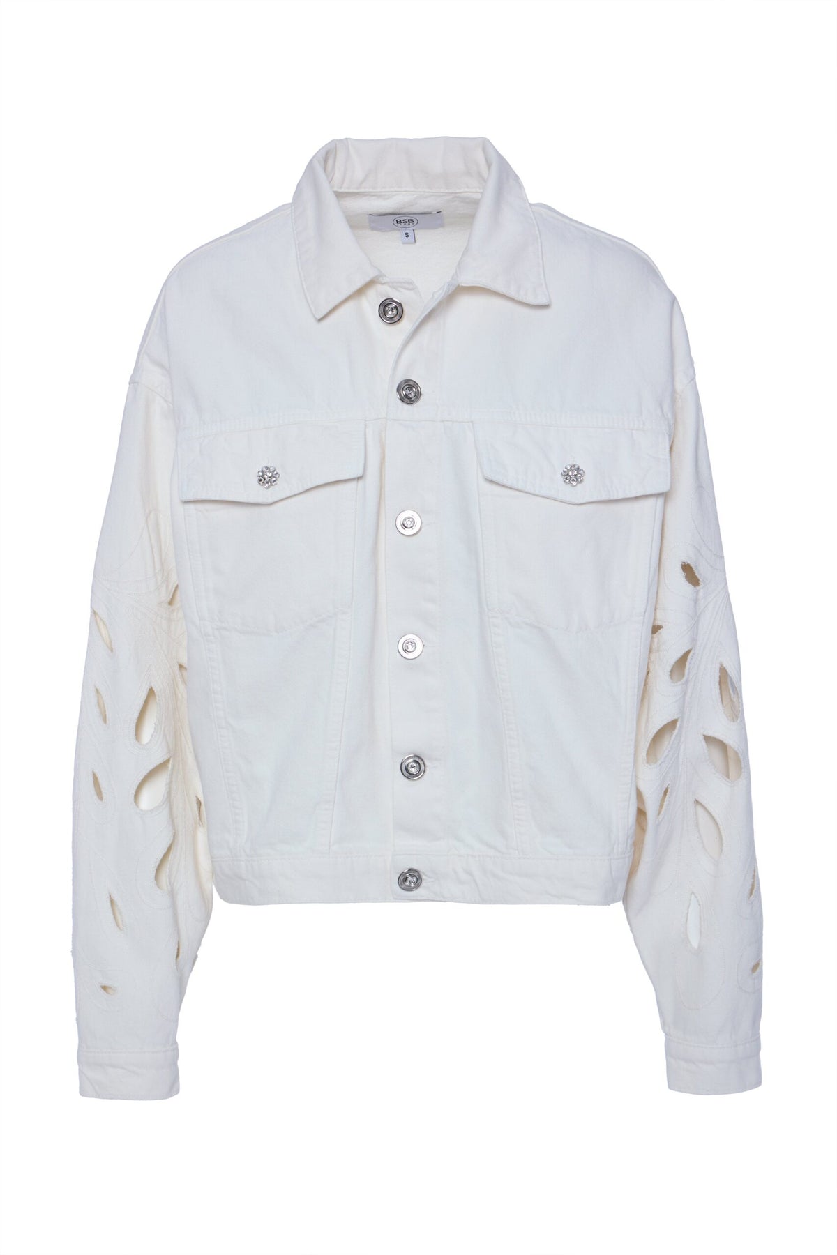 BSB Denim jacket with cut out