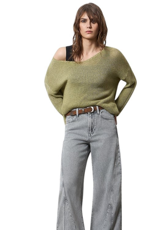 BSB Knitted sweater with lurex
