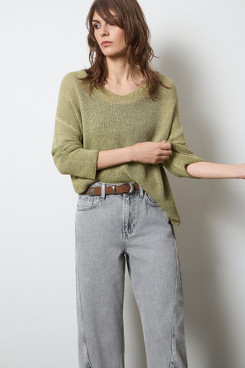 BSB Knitted sweater with lurex