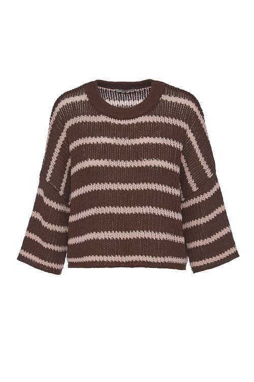 BSB Striped sweater 3/4