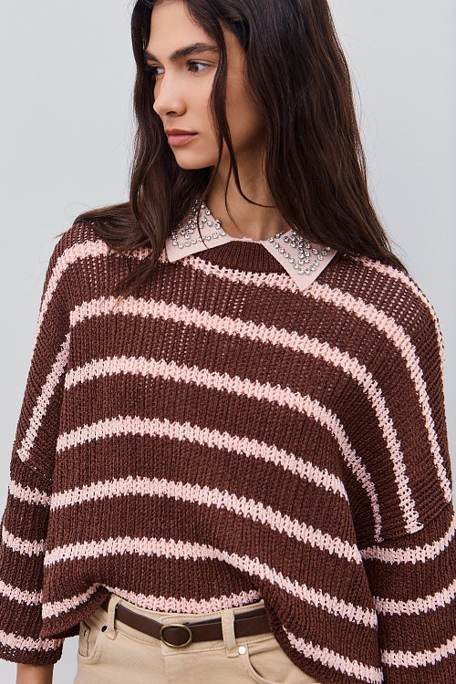 BSB Striped sweater 3/4