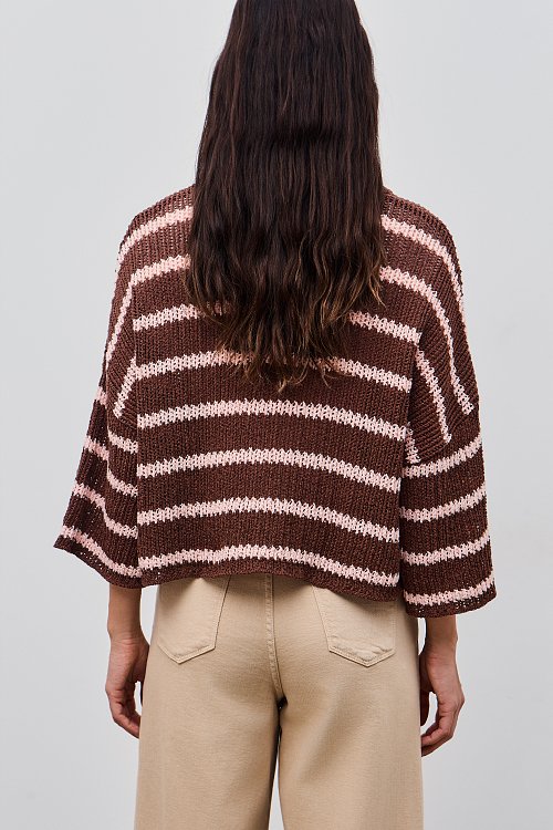 BSB Striped sweater 3/4
