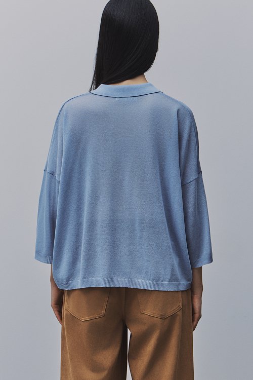 BSB Sweater with 3/4 sleeves and collar