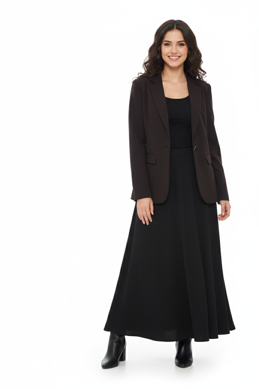 BSB Basic blazer with shoulder pads
