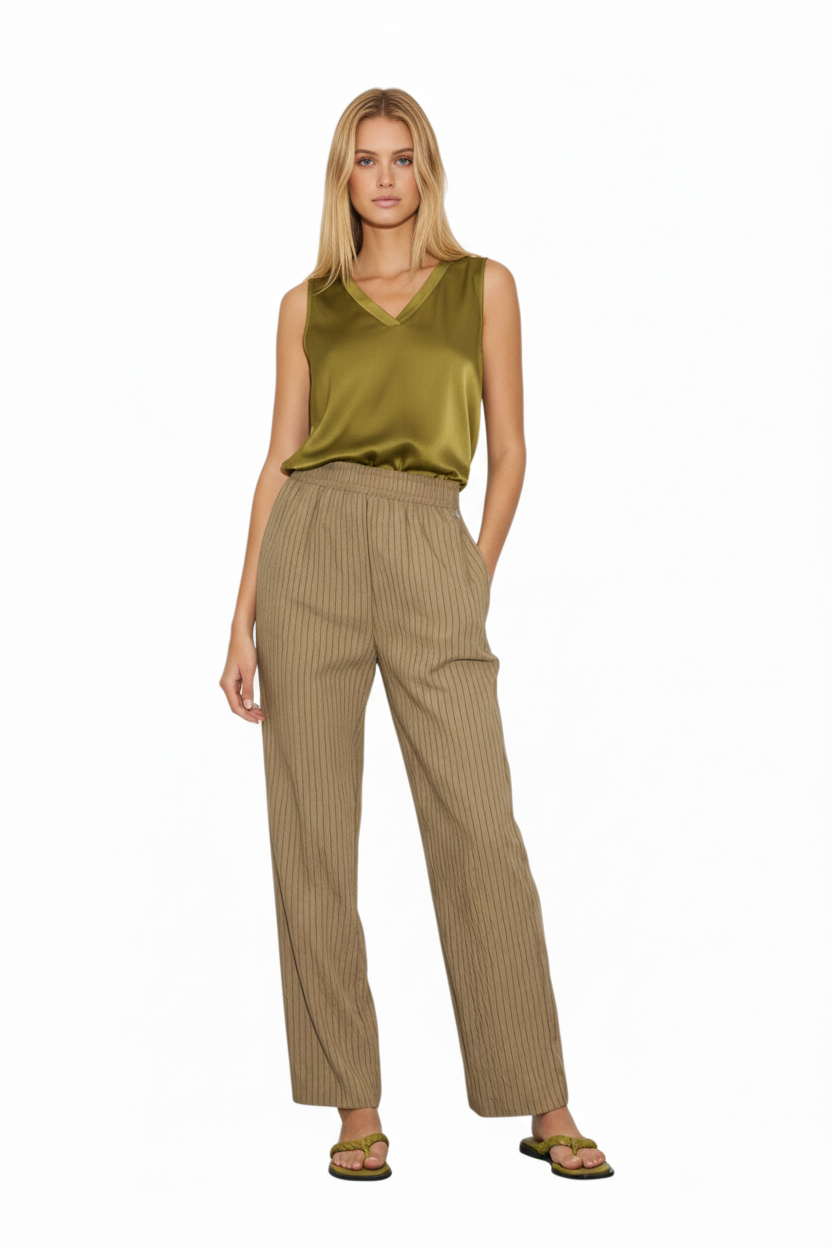 BSB Striped elasticated pants