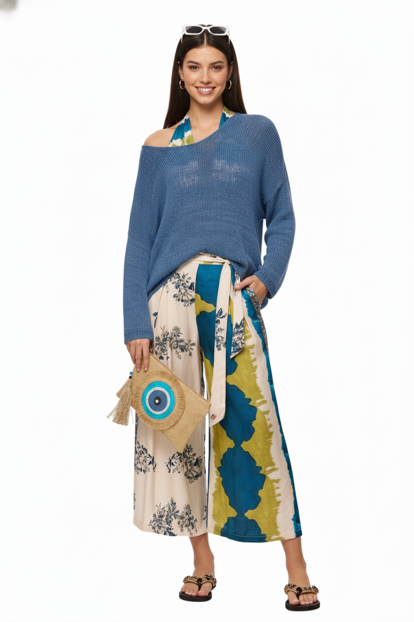 BSB Satin Printed Trousers
