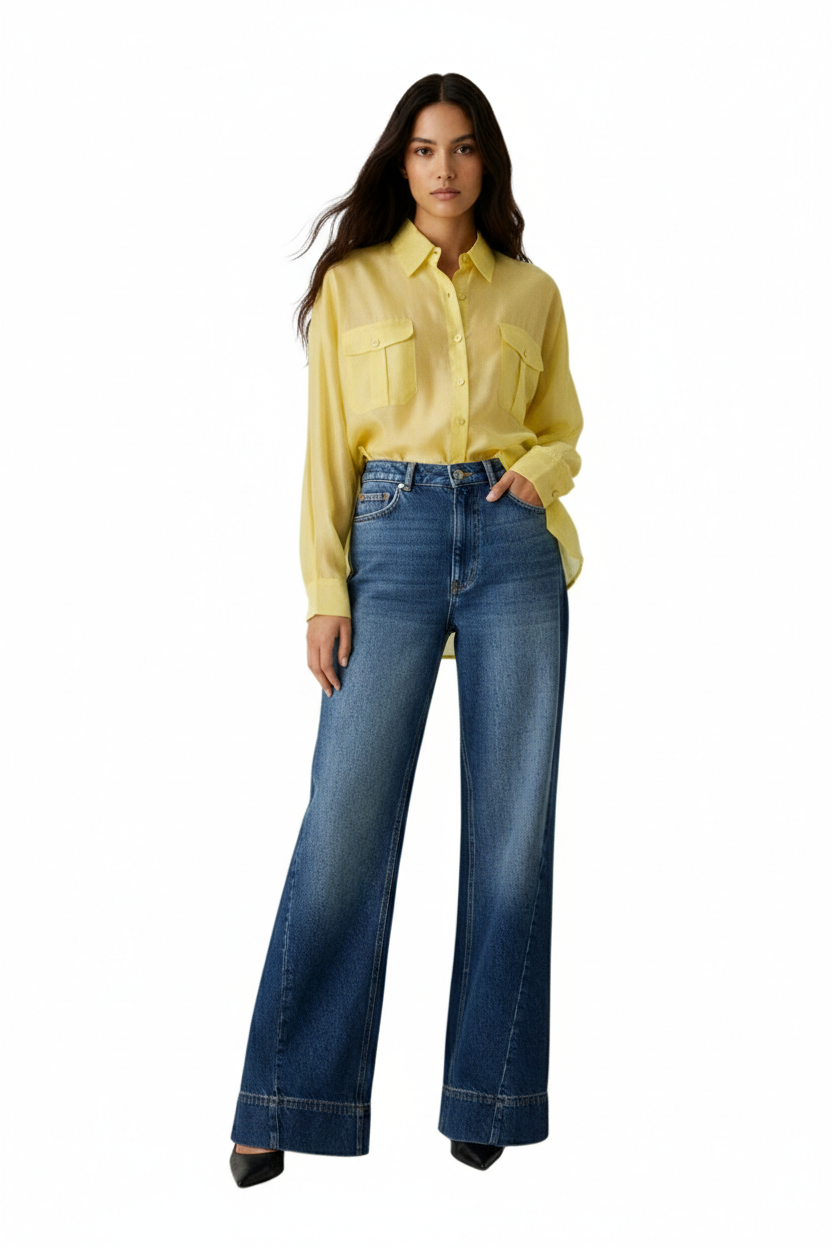 BSB Semi sheer shirt