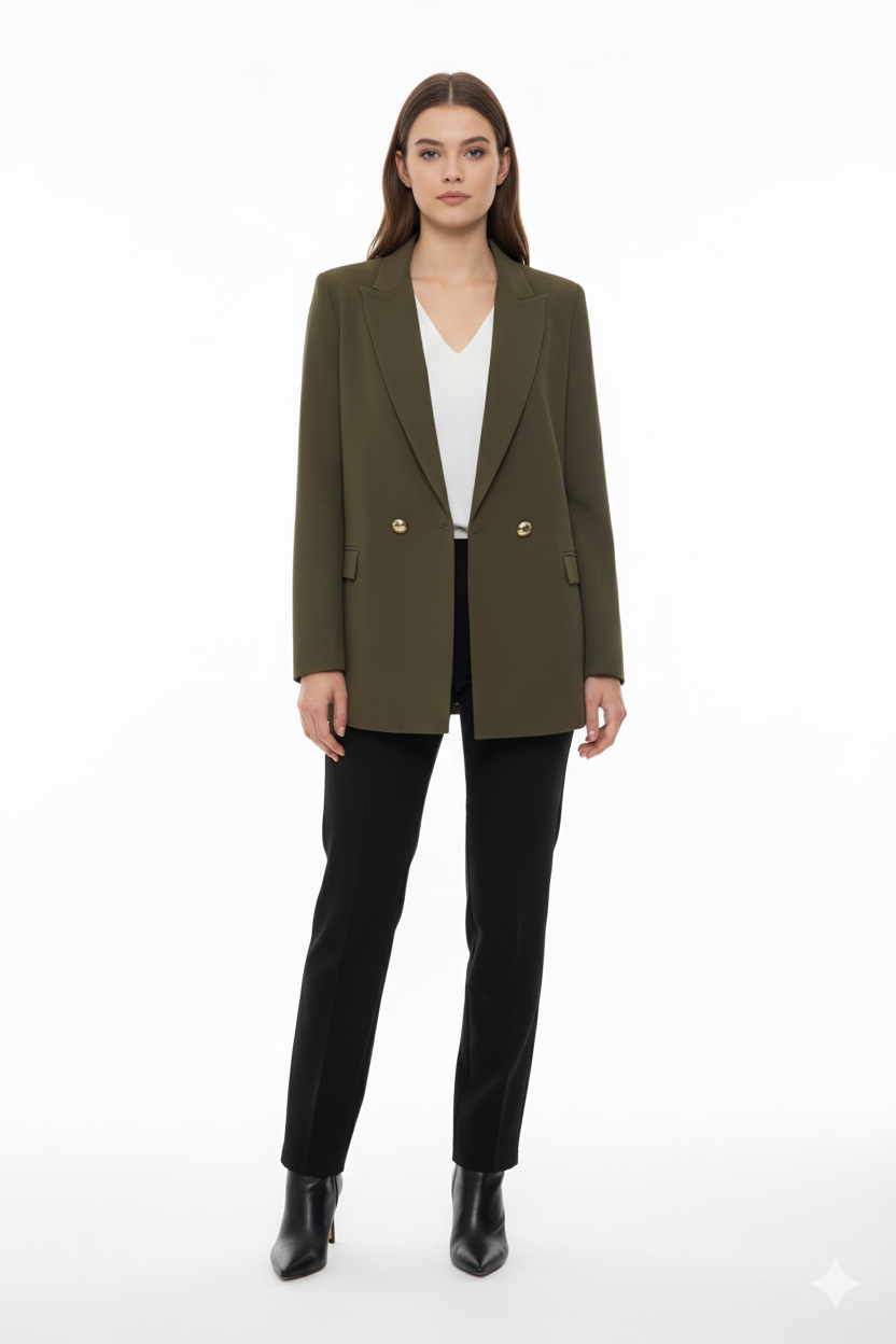 BSB Crossed blazer with long sleeves