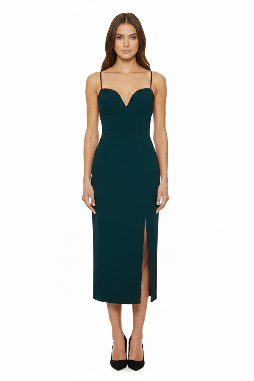 BSB Midi dress with adjustable straps