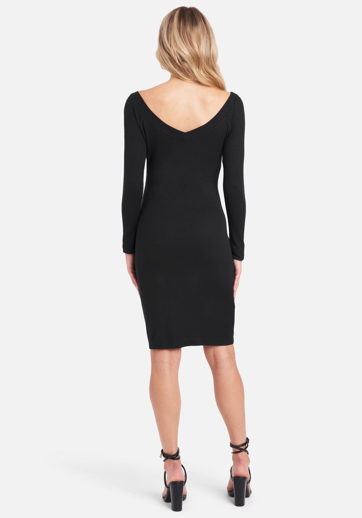 Jump Long-Sleeve Logo Dress