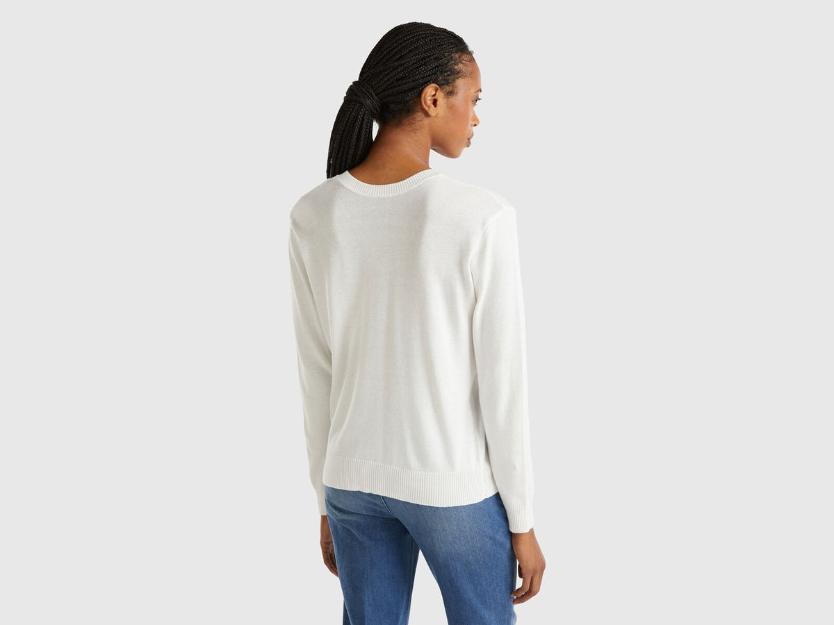 Benetton V-Neck Sweater
