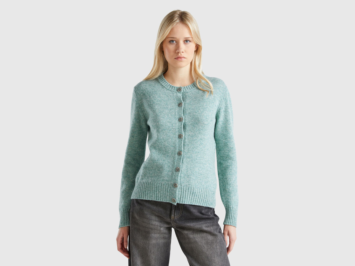 Benetton Plain Cardigan