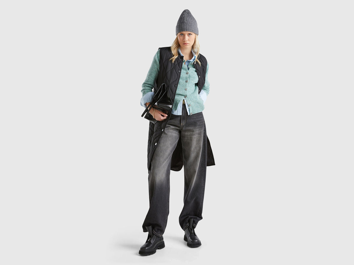 Benetton Plain Cardigan