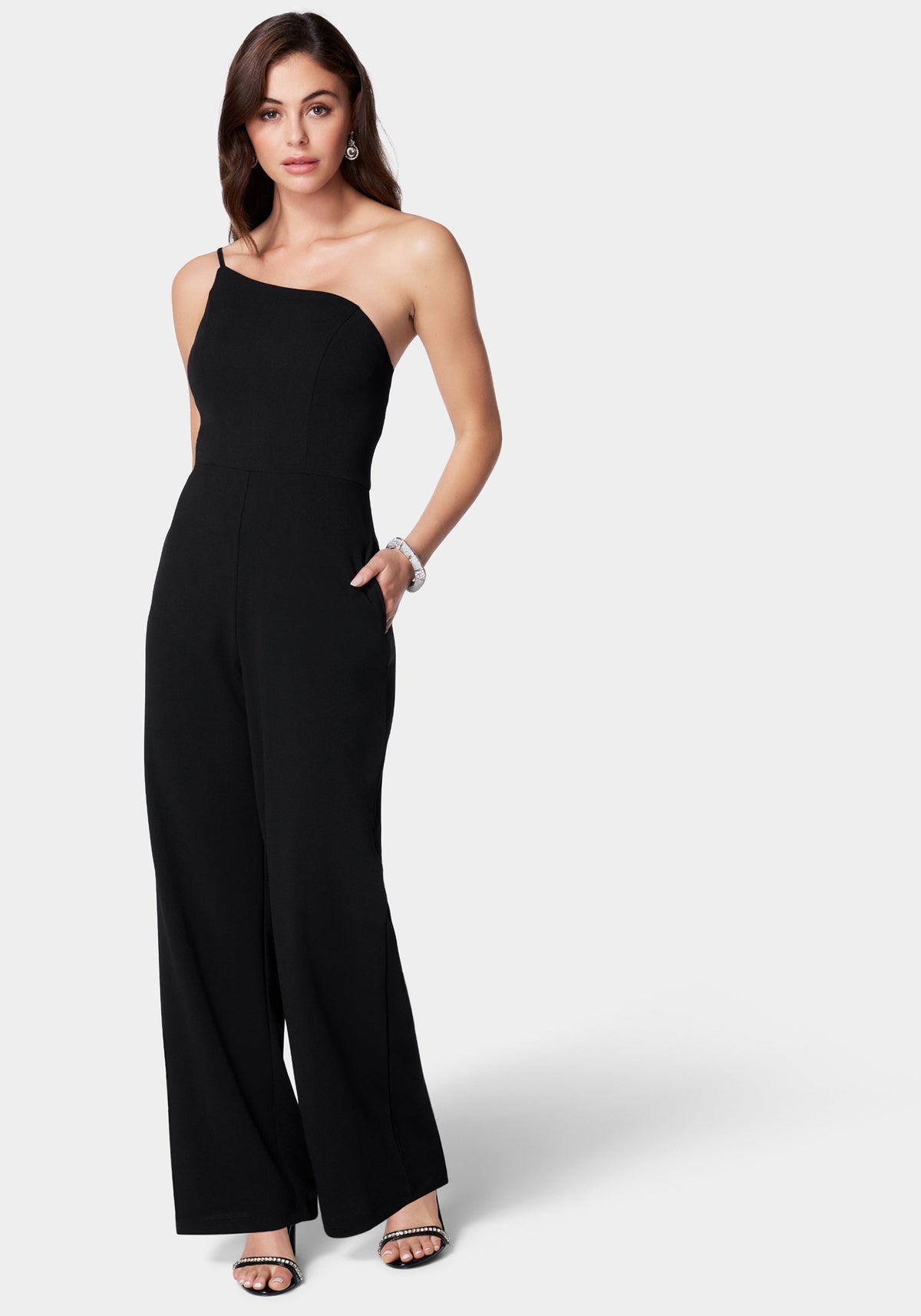 Jump One-Shoulder Core Jumpsuit