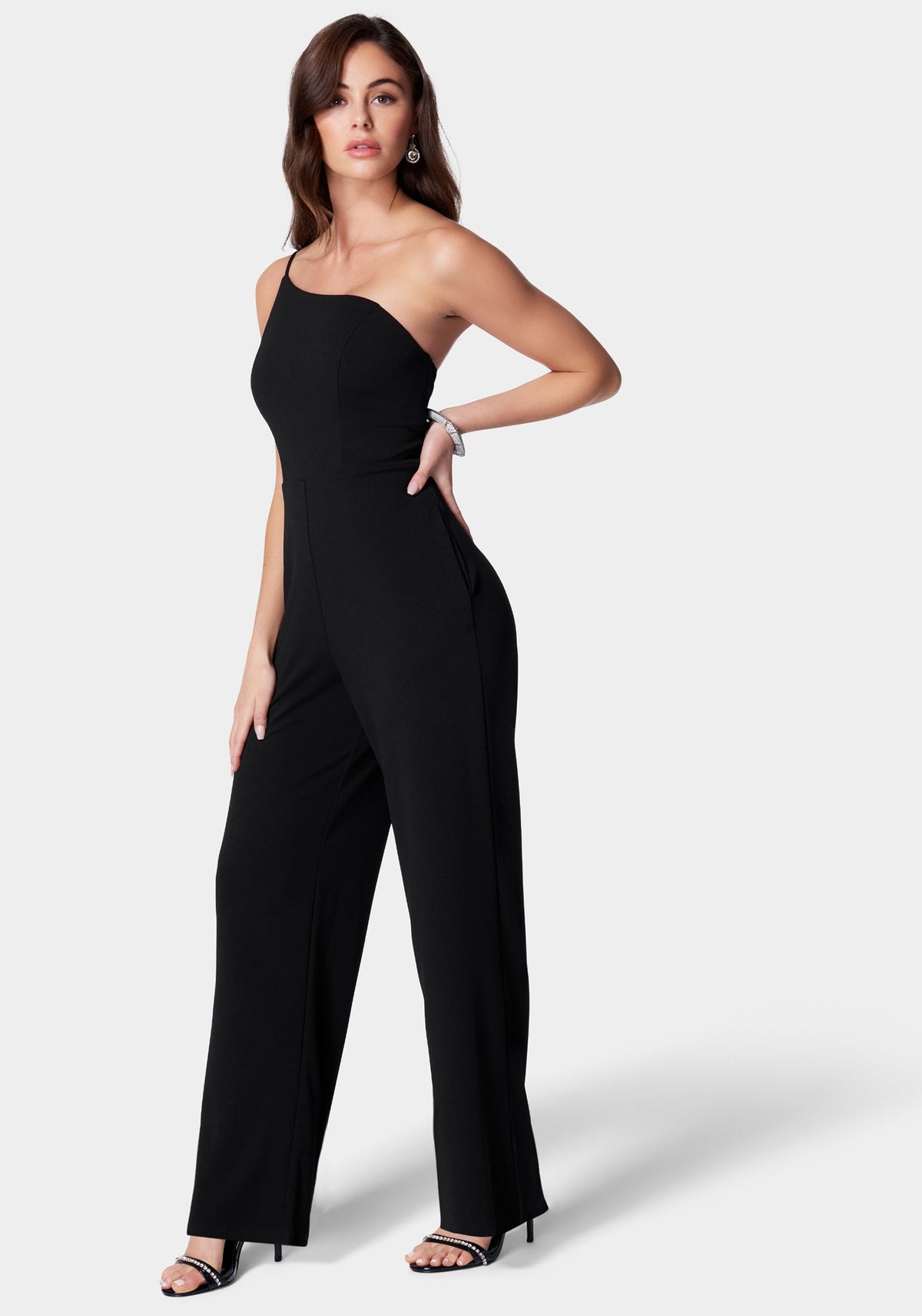 Jump One-Shoulder Core Jumpsuit