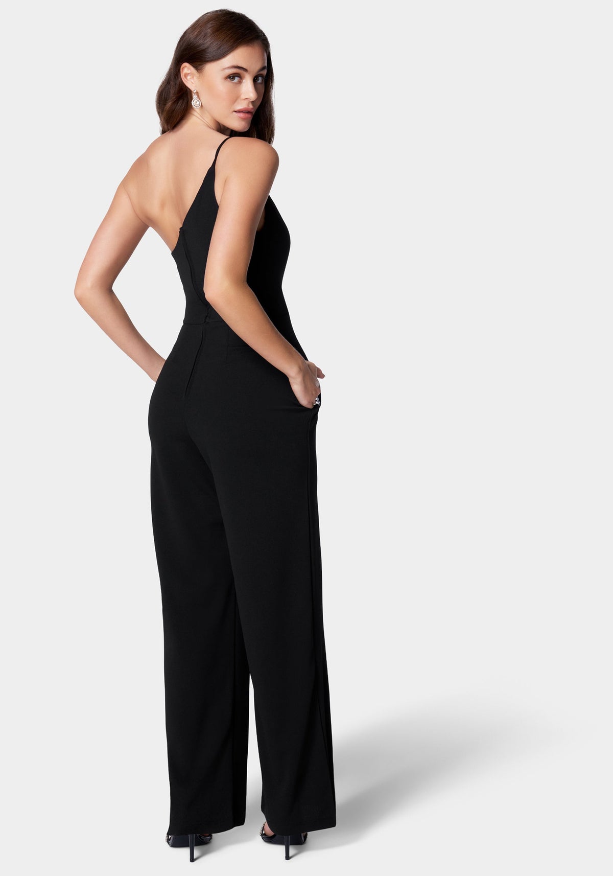 Jump One-Shoulder Core Jumpsuit