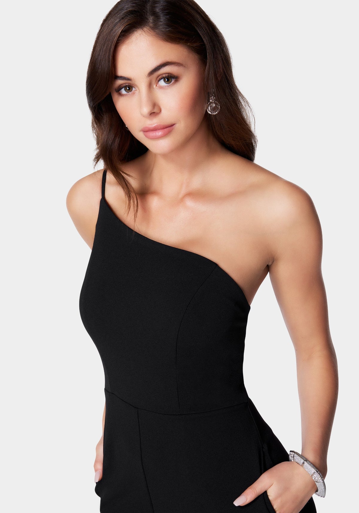 Jump One-Shoulder Core Jumpsuit