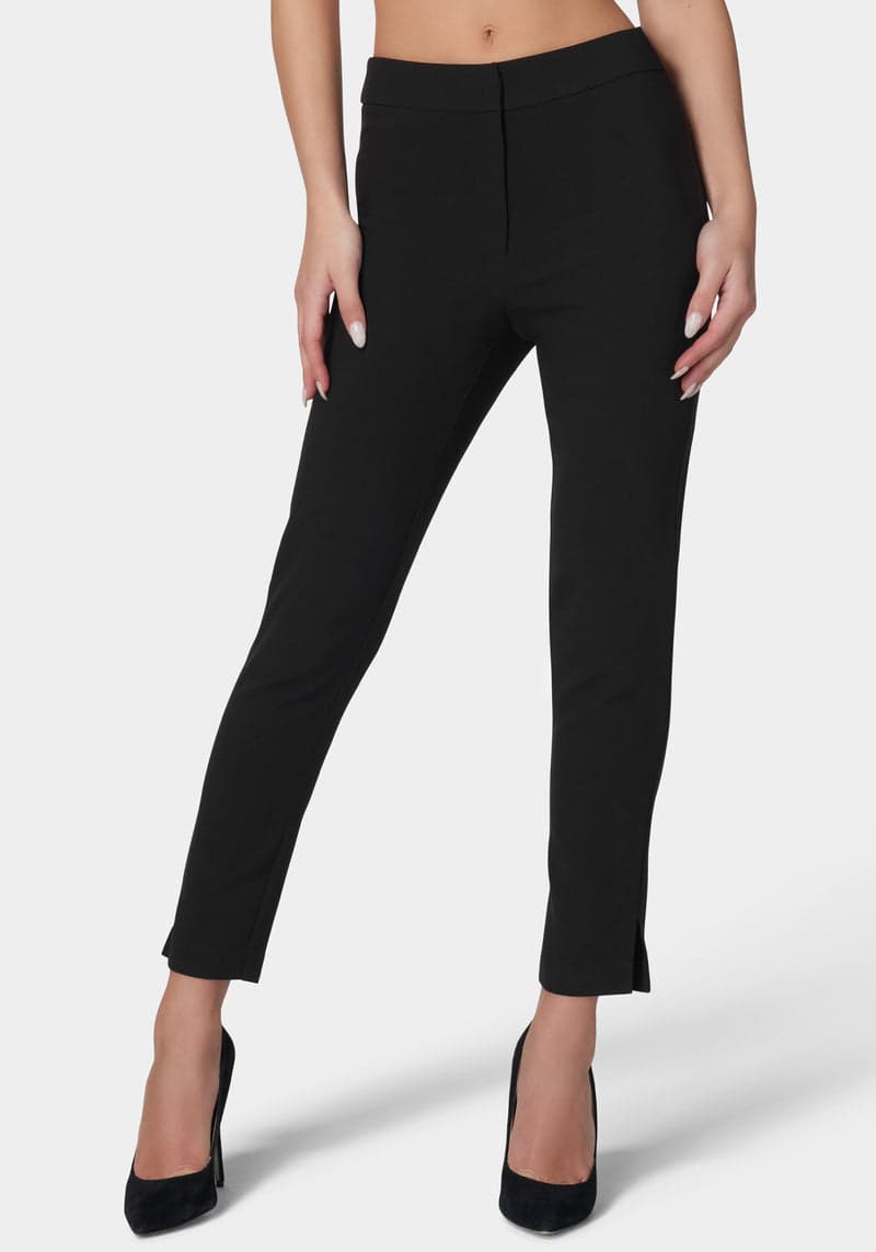 Bebe High Waist Slim Leg Pant