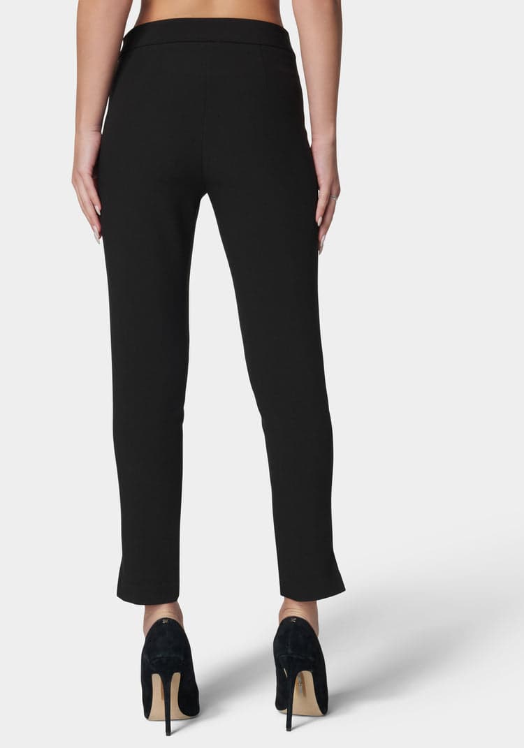 Bebe High Waist Slim Leg Pant